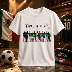 Mexico National Team 2026 World Cup "Pero Y Si Sí" Fan Shirt