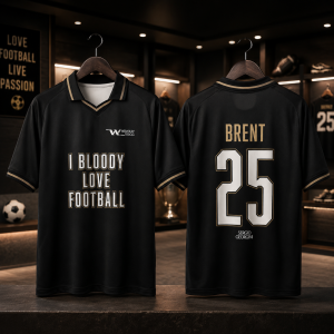 David Brent The Office UK Wernham Hogg Football Jersey 4 The Office UK David Brent Wernham Hogg Soccer Jersey
