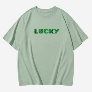 Anya Taylor-Joy Lucky Green Oversized T-Shirt – NYC Street Style July 2026 3 Anya Taylor-Joy Lucky Green Oversized T-Shirt | Street Style