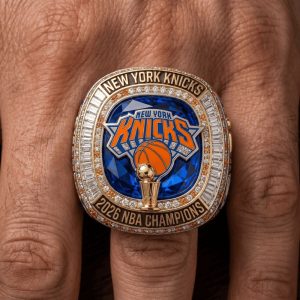 New York Knicks 2026 NBA Champions Premium Ring 3 New York Knicks 2026 NBA Champions Premium Ring 3