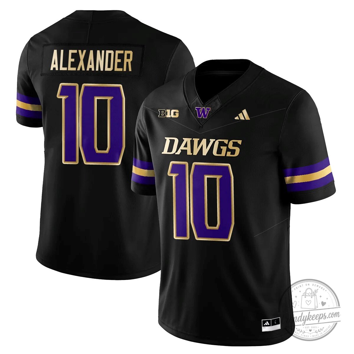 Washington Huskies Football Jersey Williams Junior Number 1 Black Purple Gold 16 Washington Huskies Football Jersey Williams Junior Number 1 Black Purple Gold