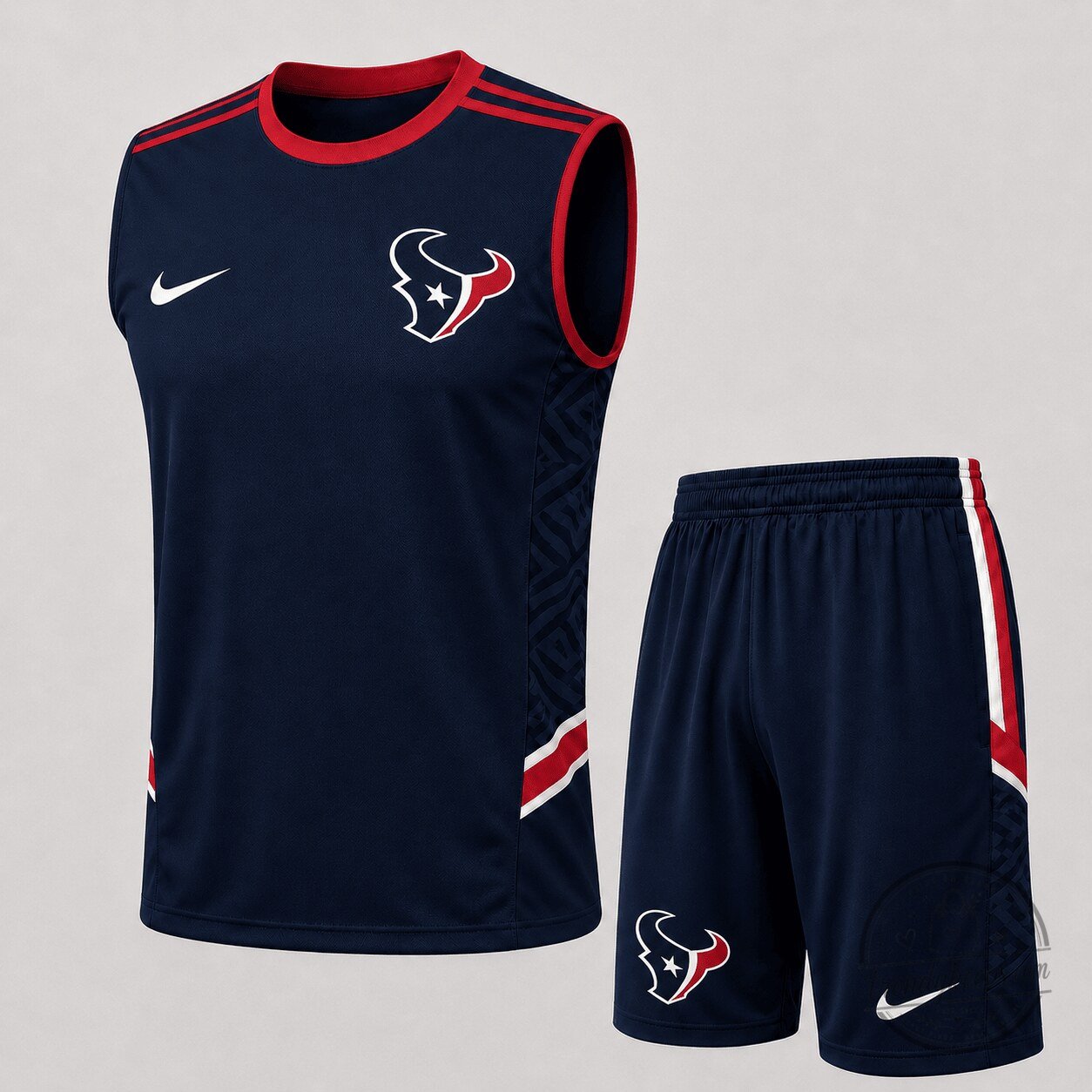 Game-Ready Tank Top and Shorts Set for Houston Texans NFL Fans
