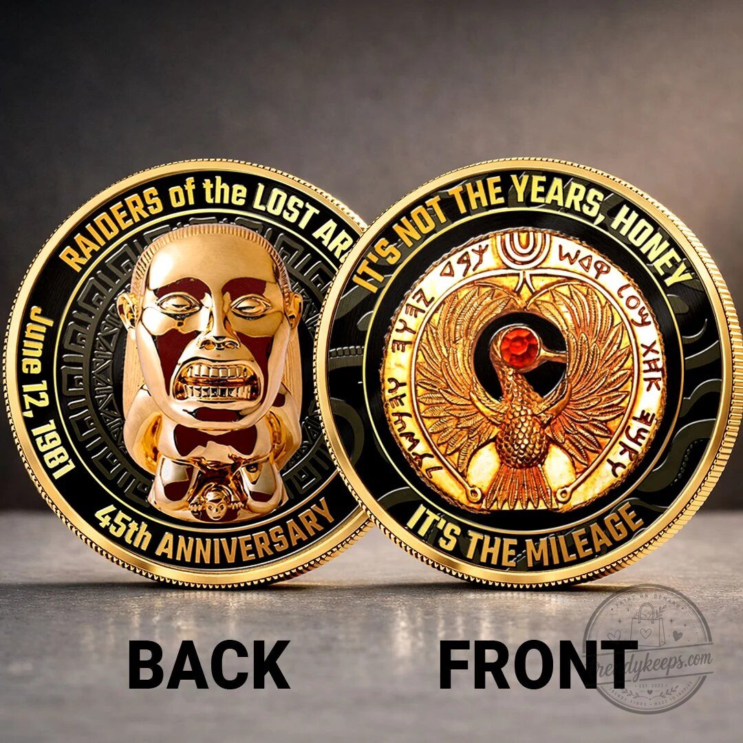 Indiana Jones Raiders of the Lost Ark 45th Anniversary Commemorative Coin