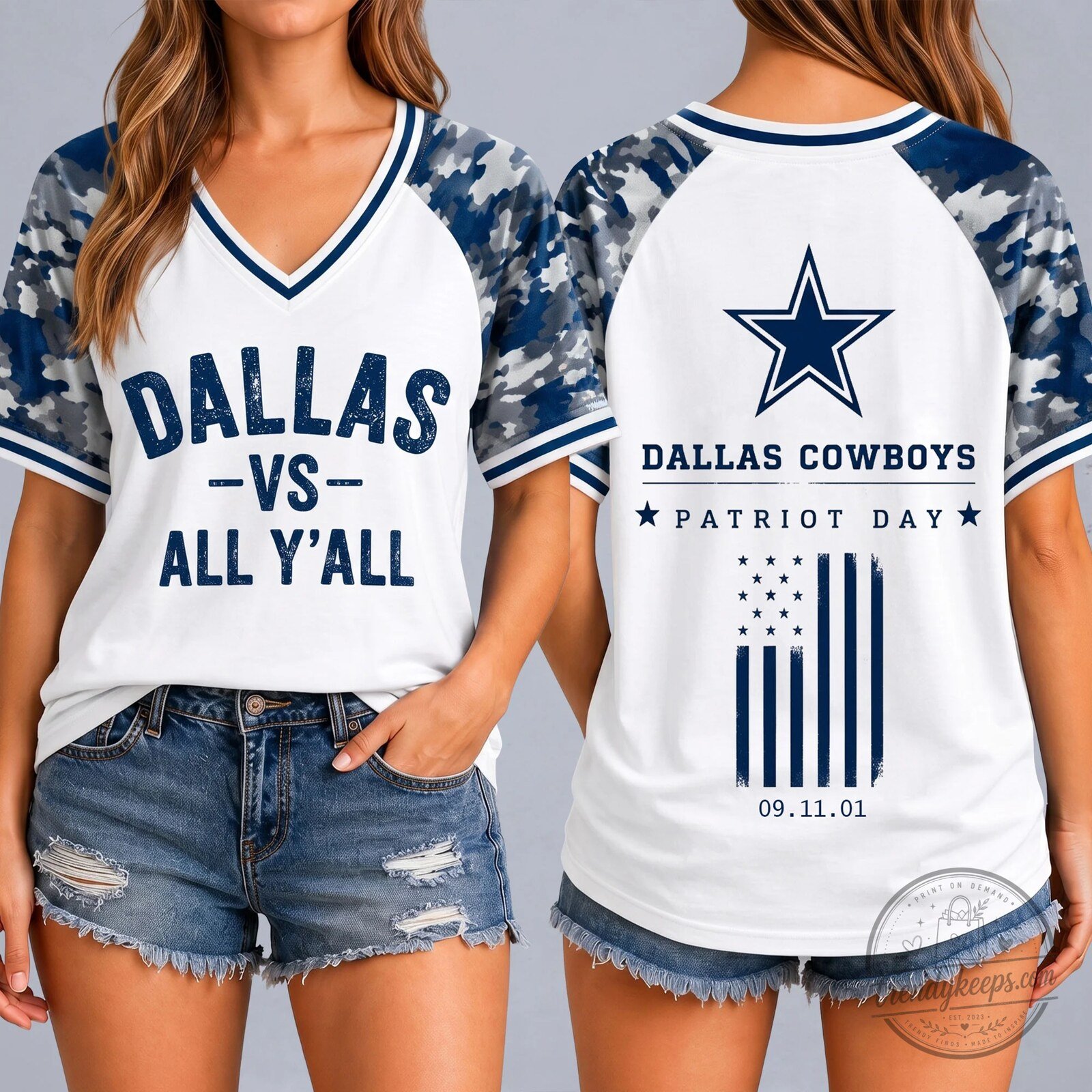 Dallas Cowboys | Premium NFL United We Stand V-Neck NTH1
