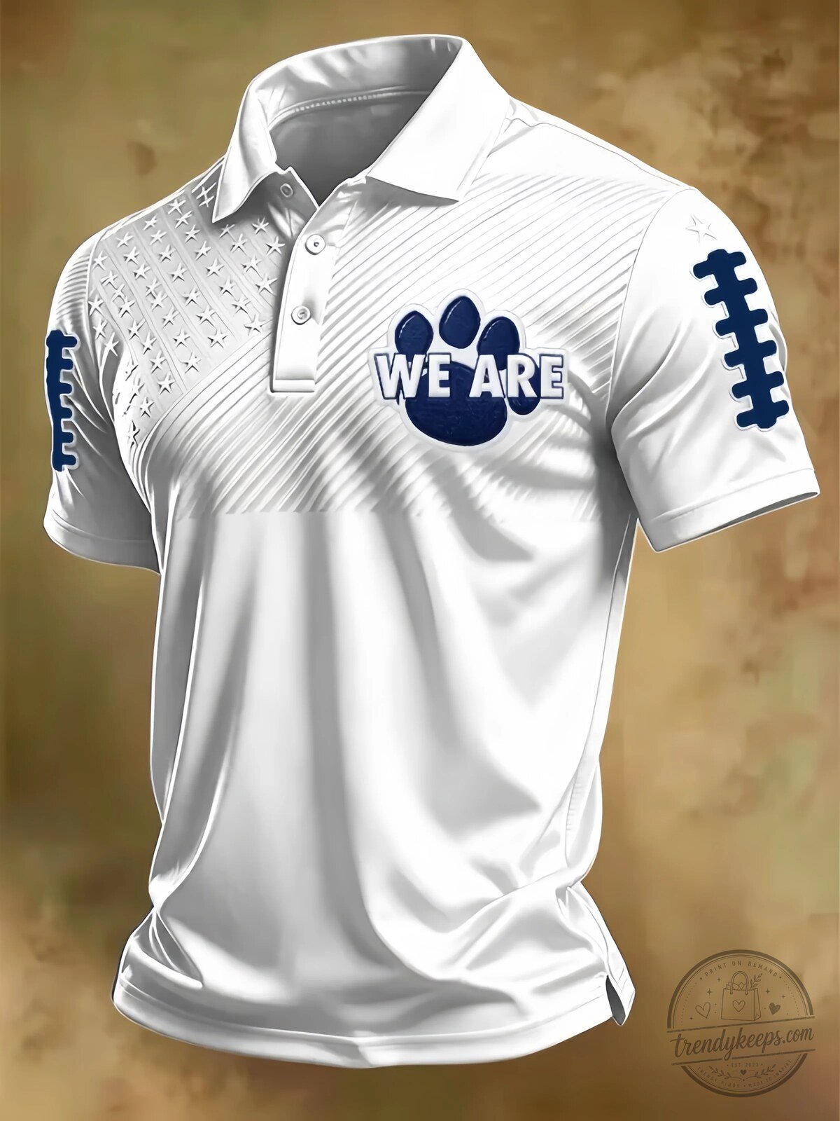 Penn State Nittany Lions We Are Football Fan Polo Shirt