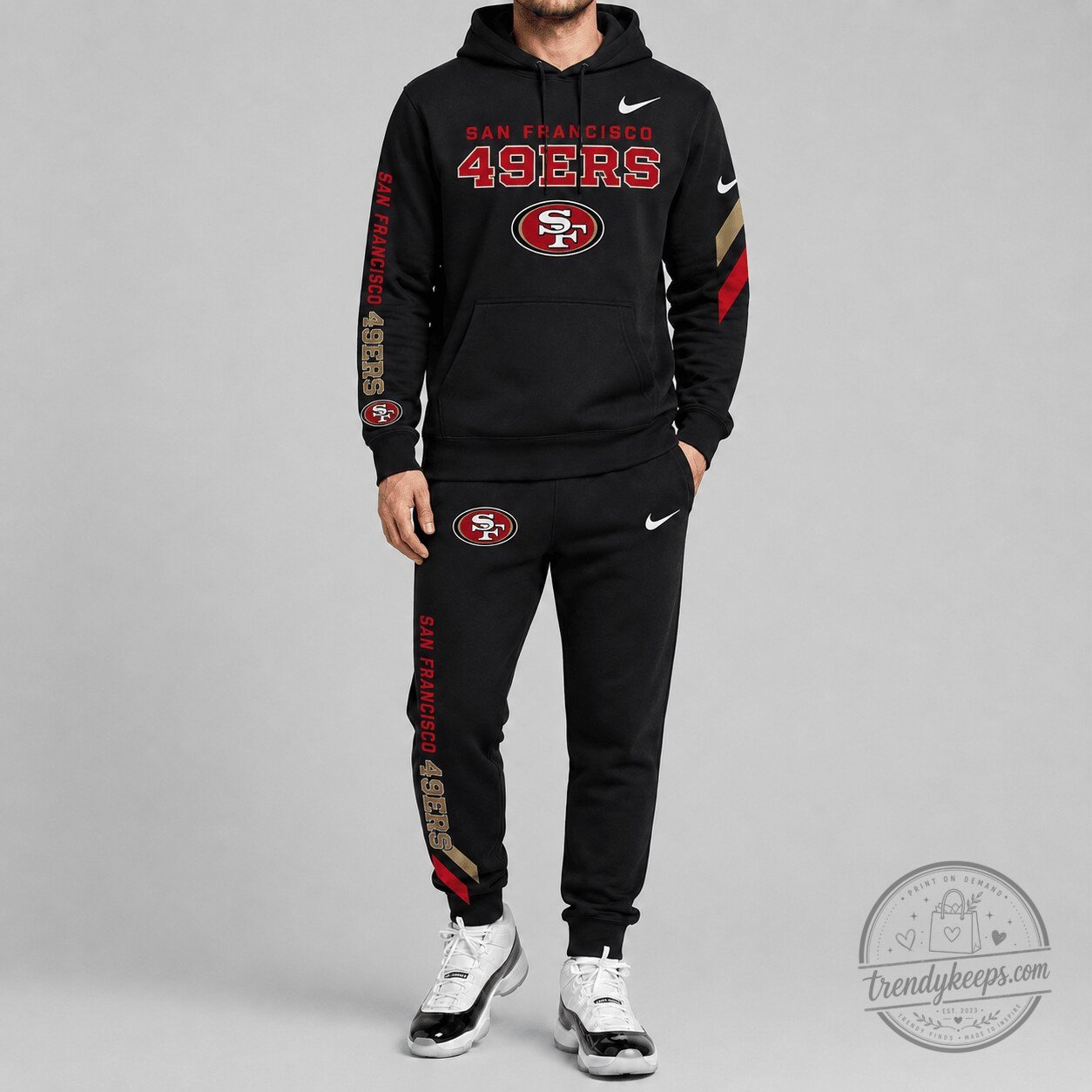 San Francisco 49ers National Football League Black Hoodie