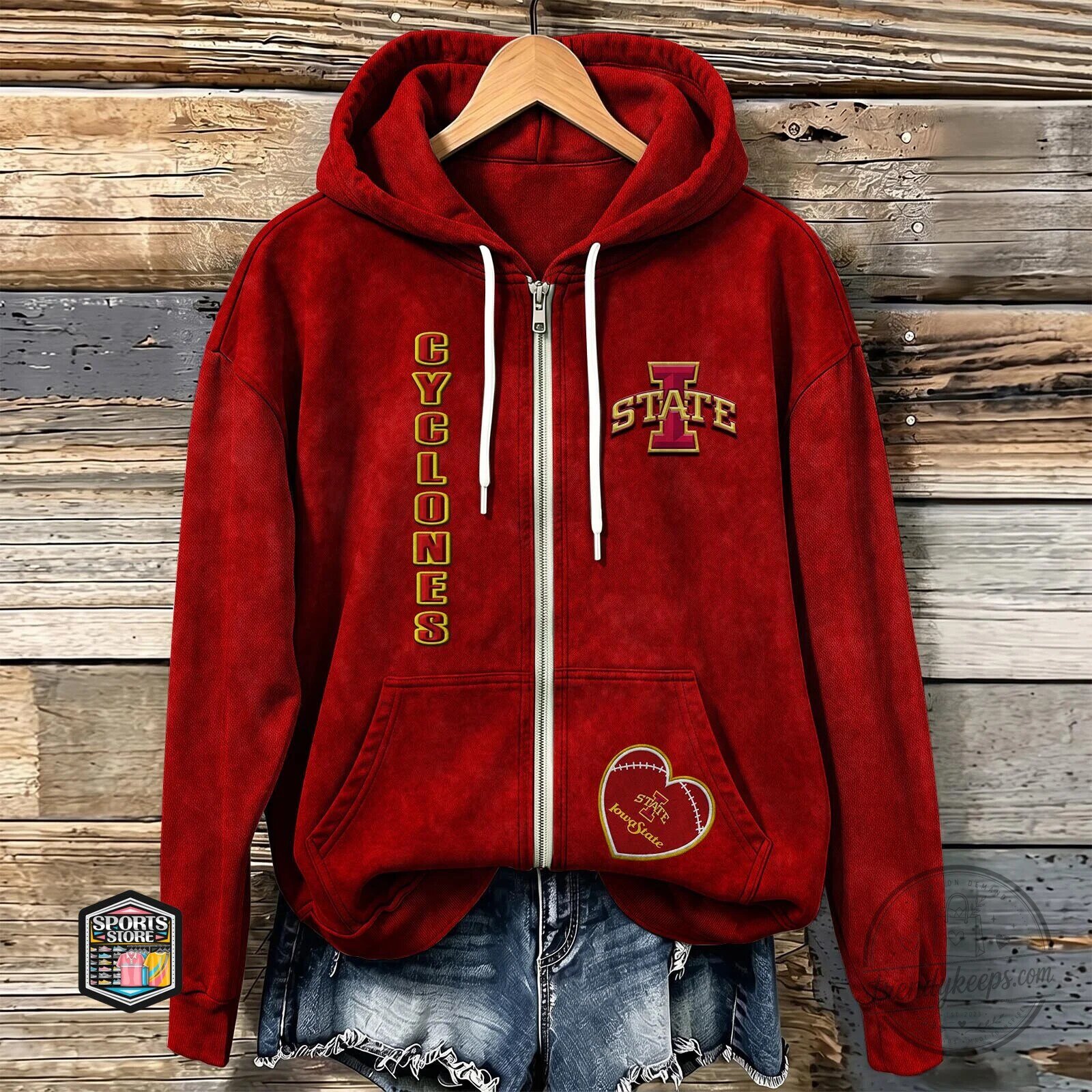 Iowa State Cyclones Full-Zip Hoodie
