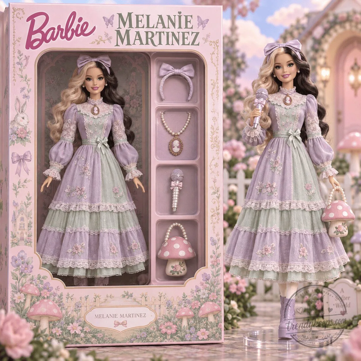 Barbie Melanie Martinez K-12 Cry Baby Doll with Accessories