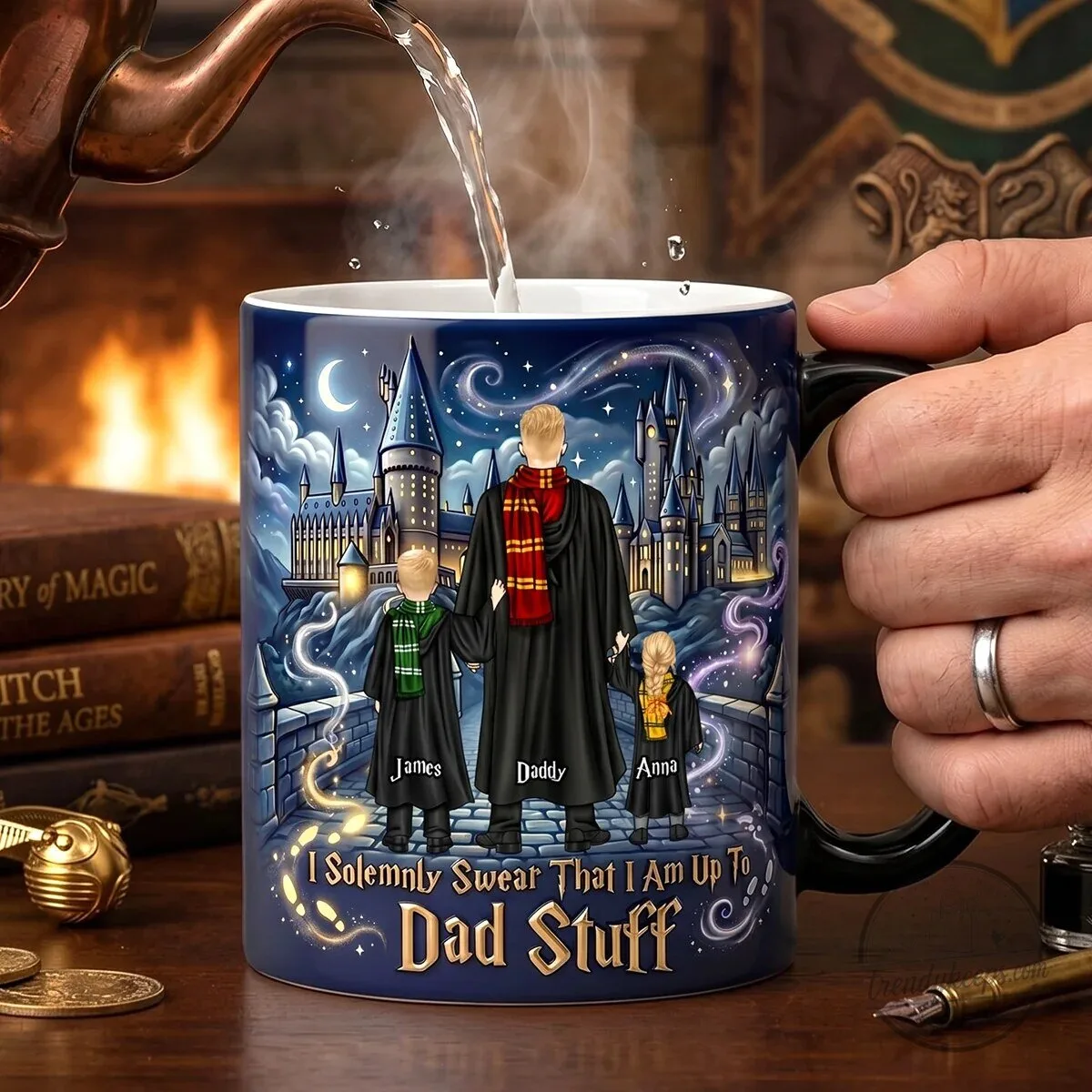 Harry Potter I Solemnly Swear That I Am Up To Dad Stuff Personalized Mug