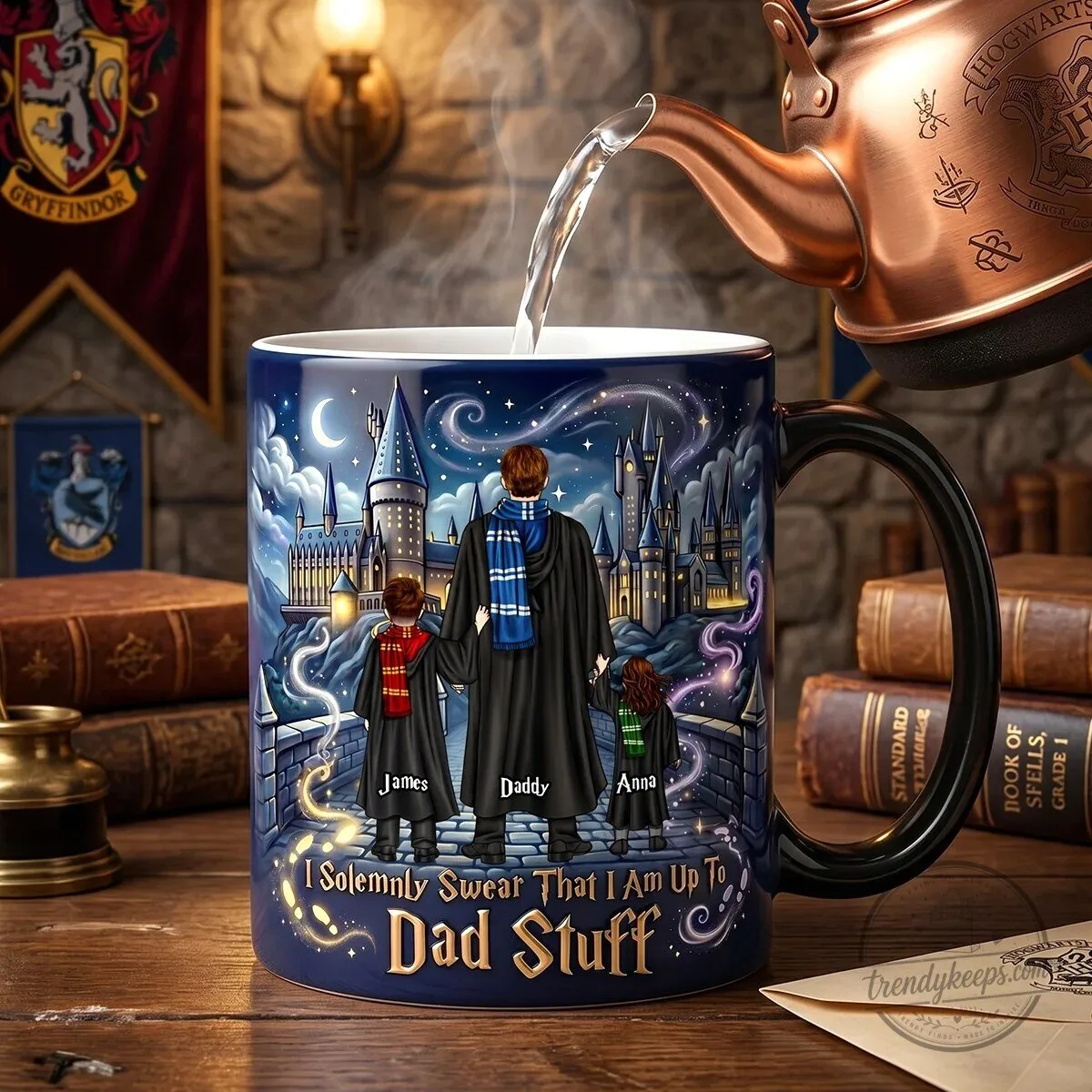 Harry Potter I Solemnly Swear That I Am Up To Dad Stuff Personalized Mug 5 Harry Potter I Solemnly Swear That I Am Up To Dad Stuff Personalized Mug