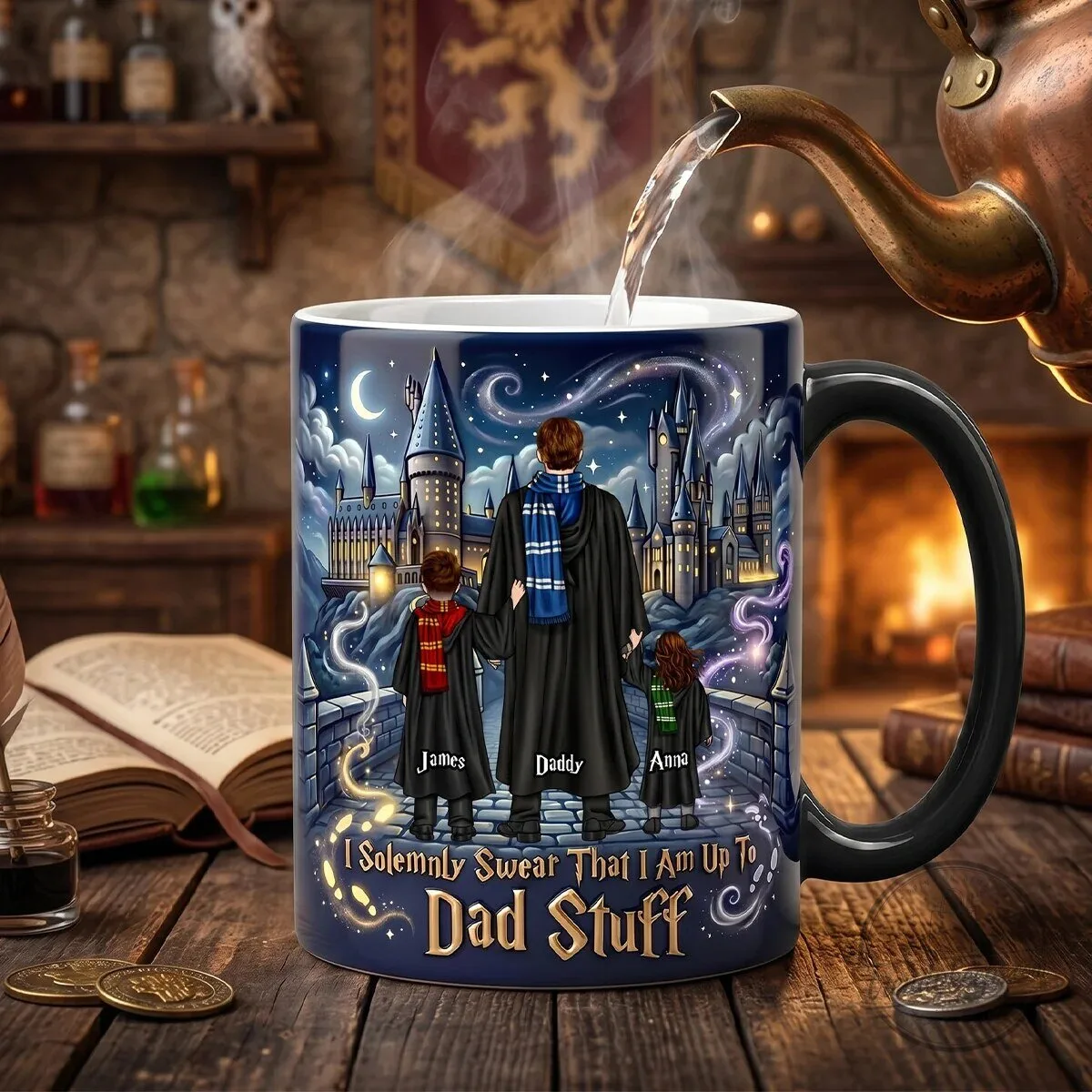 Harry Potter I Solemnly Swear That I Am Up To Dad Stuff Personalized Mug 7 Harry Potter I Solemnly Swear That I Am Up To Dad Stuff Personalized Mug