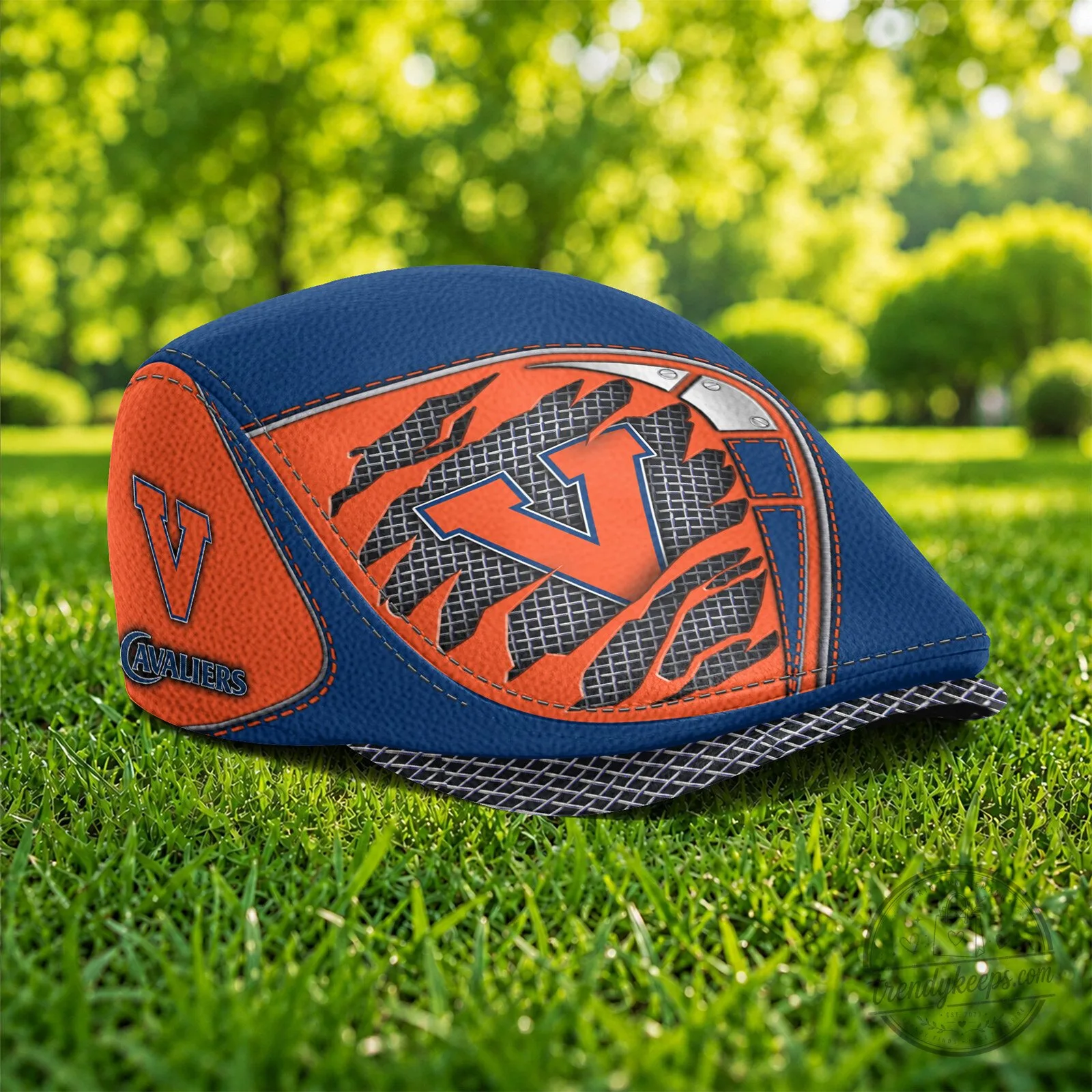 Virginia Cavaliers NCAA Flat Cap, University of Virginia Golf Cap Hat 5 Virginia Cavaliers NCAA Flat Cap, University of Virginia Golf Cap Hat