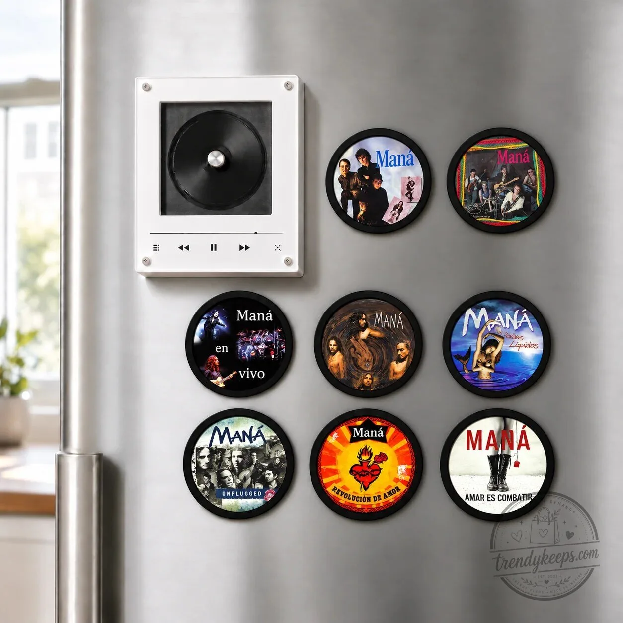 Maná Album Cover Magnetic Tags Set for Magnetic Music Player – image 4 of 6