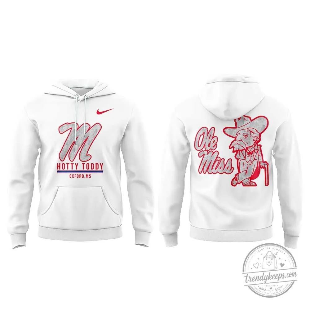 White Camo Hoodie for Ole Miss Rebels Football - Hotty Toddy Oxford Mississippi 4 White Camo Hoodie for Ole Miss Rebels Football - Hotty Toddy Oxford Mississippi
