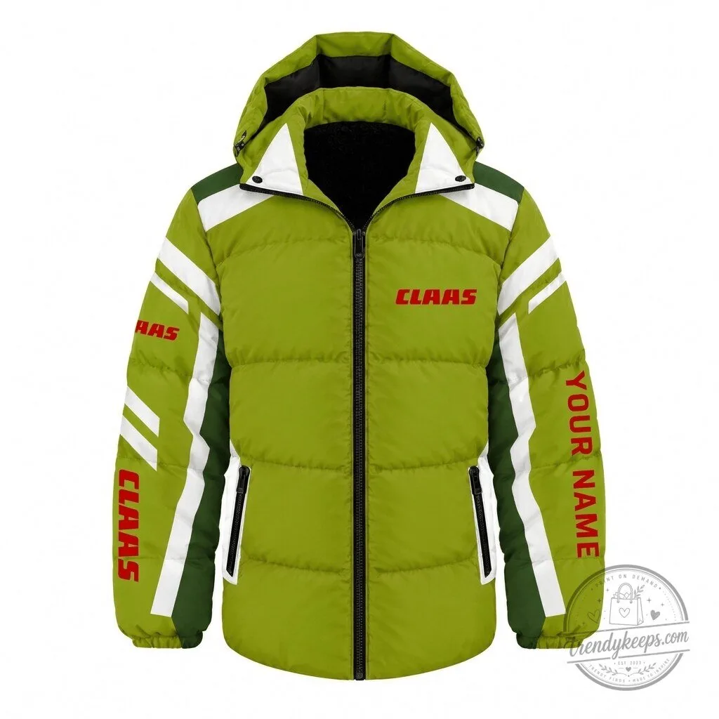 Claas Tractor Personalized Waterproof Thickened Down Jacket 1 Claas Tractor Personalized Waterproof Thickened Down Jacket