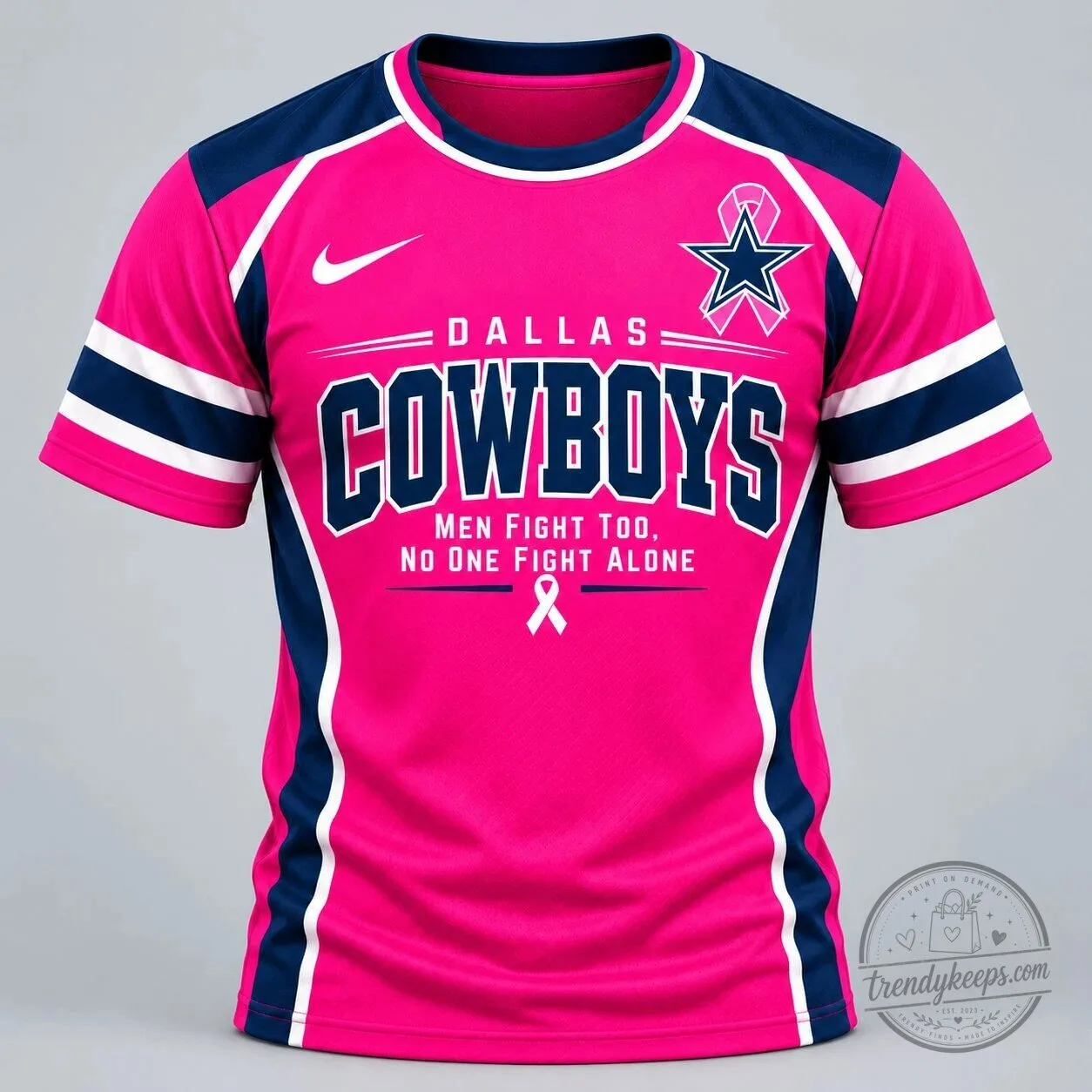 Pink Football Jersey for Breast Cancer Awareness – Dallas Cowboys Edition
