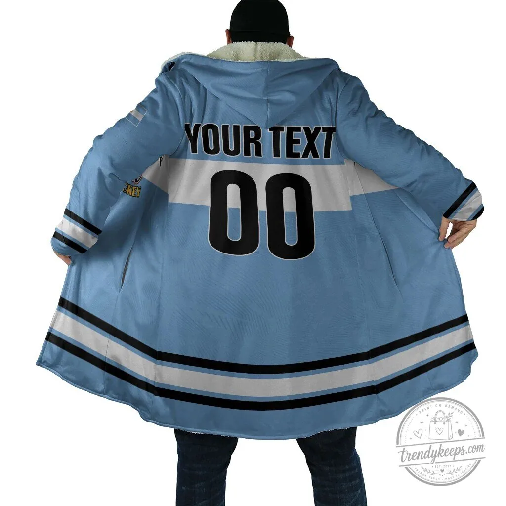 Argentina Los Leones Hockey Team Personalized Cloak Hoodie 5 Argentina Los Leones Hockey Team Personalized Cloak Hoodie