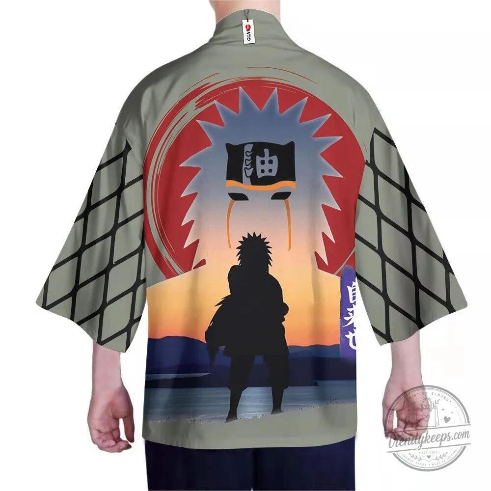 Naruto Jiraiya Sage Mode Anime Kimono Cardigan Jacket 4 Naruto Jiraiya Sage Mode Anime Kimono Cardigan Jacket