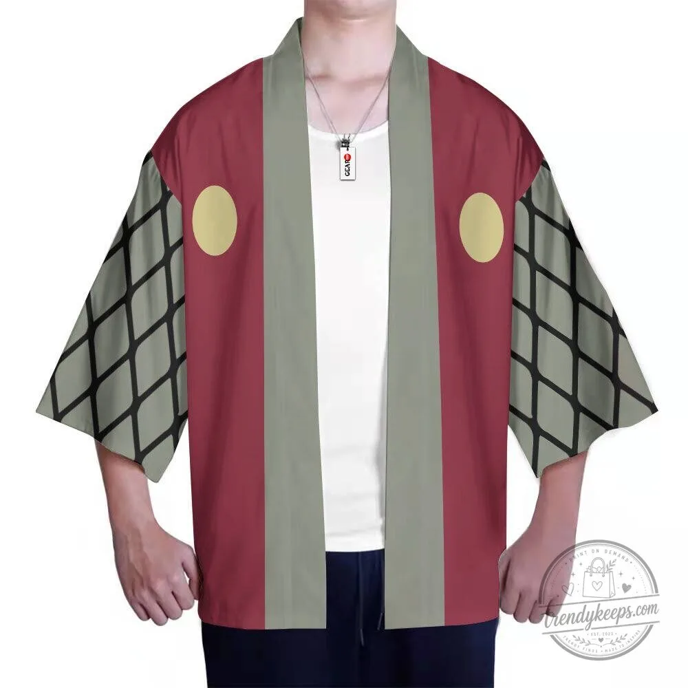 Naruto Jiraiya Sage Mode Anime Kimono Cardigan Jacket 5 Naruto Jiraiya Sage Mode Anime Kimono Cardigan Jacket
