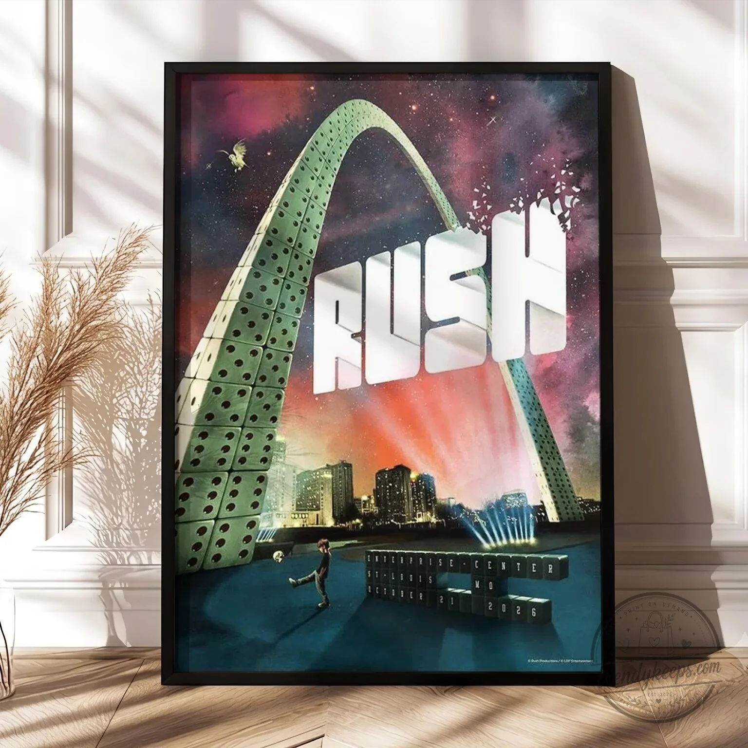 Rush Band St. Louis Missouri Concert Event Poster October 21 2026