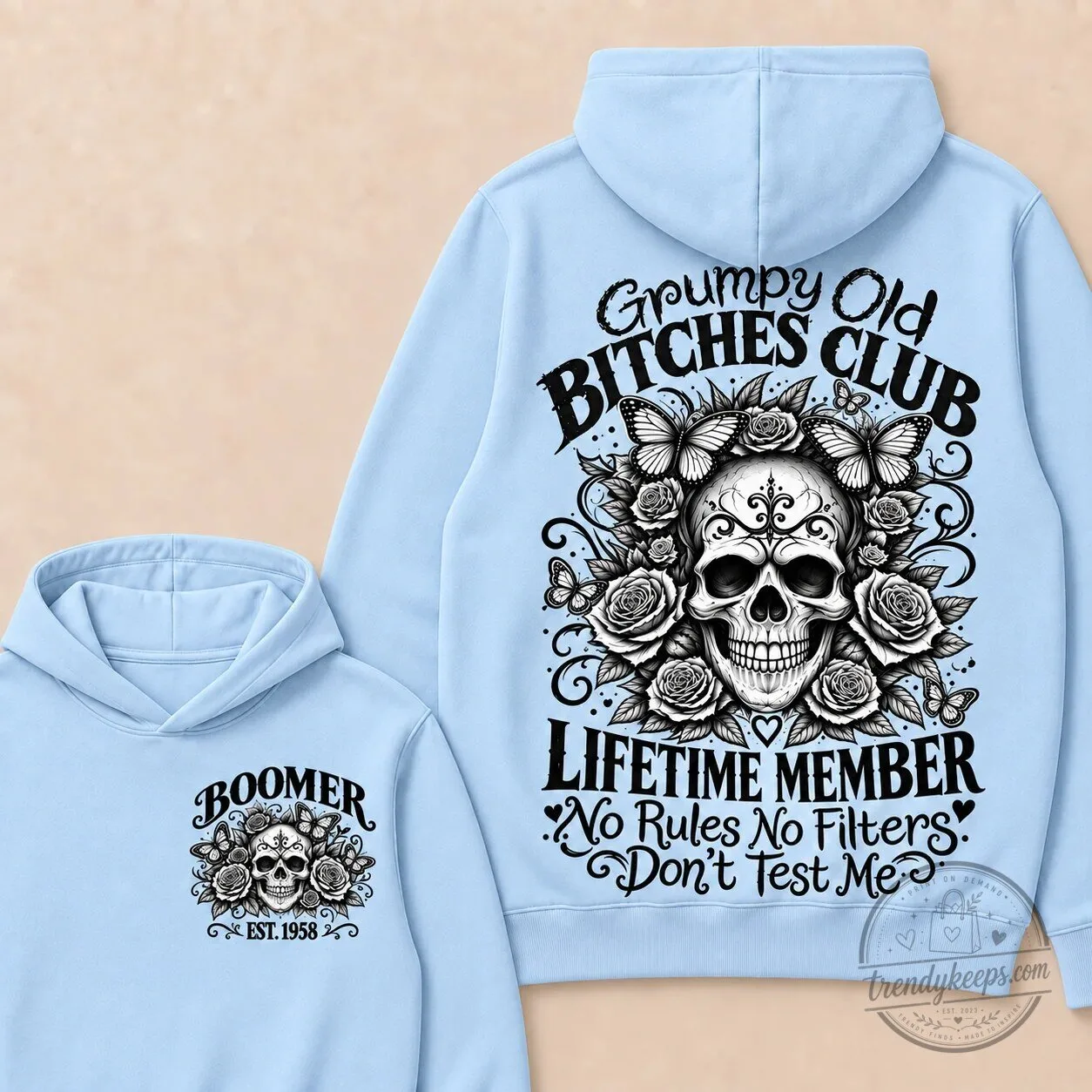 Grumpy Old Bitches Club Skull Lifetime Member No Rules No Filters Hoodie 20 Grumpy Old Bitches Club Skull Lifetime Member No Rules No Filters Hoodie