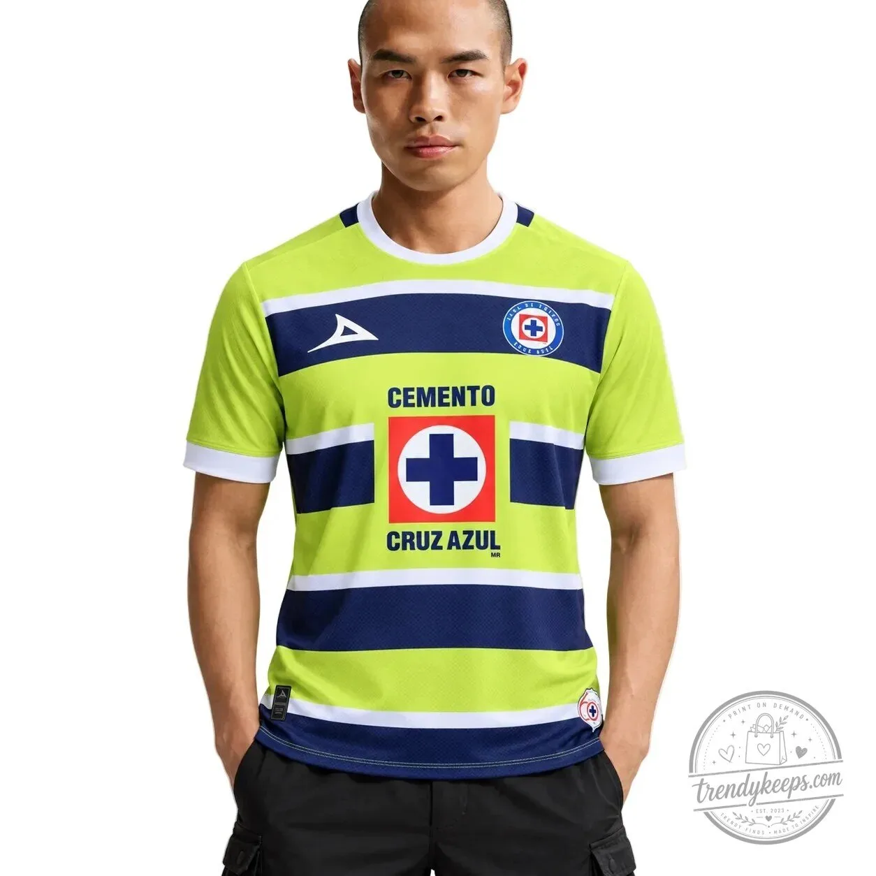 Cruz Azul Cement Home Football Soccer Jersey 3 Cruz Azul Cement Home Football Soccer Jersey