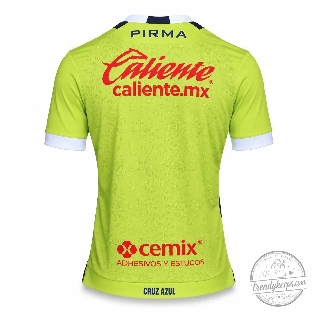 Cruz Azul Cement Home Football Soccer Jersey 5 Cruz Azul Cement Home Football Soccer Jersey