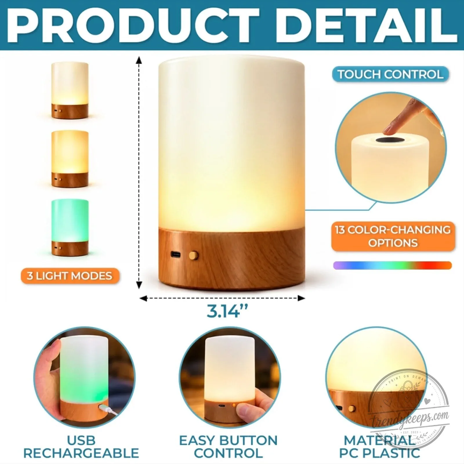 Personalized Selfie Photo Flower Dimmable Touch Night Light for Her 12 Personalized Selfie Photo Flower Dimmable Touch Night Light for Her