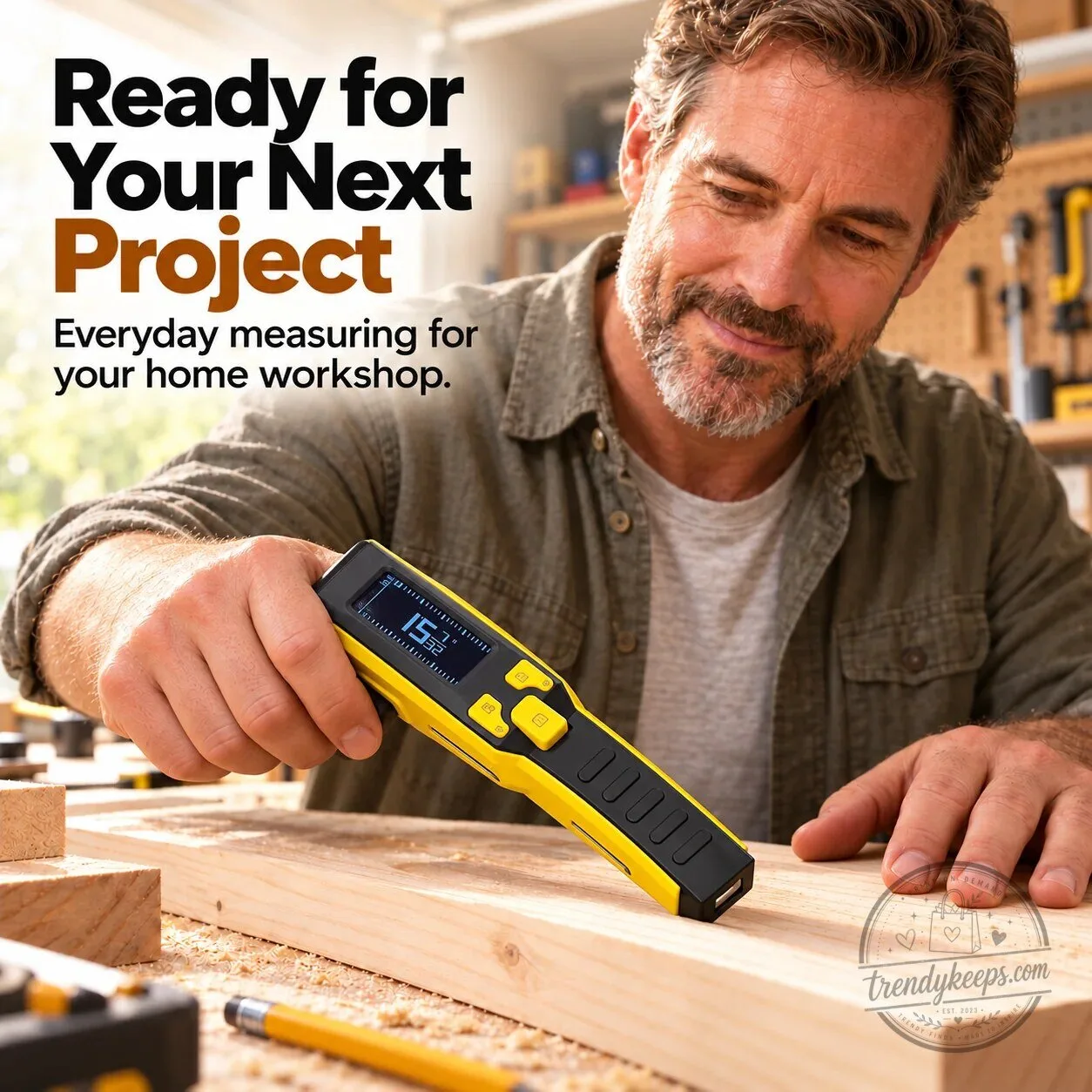 Digital Laser Tape Measure for Home Workshop Projects and Everyday Measuring 16 Digital Laser Tape Measure for Home Workshop Projects and Everyday Measuring