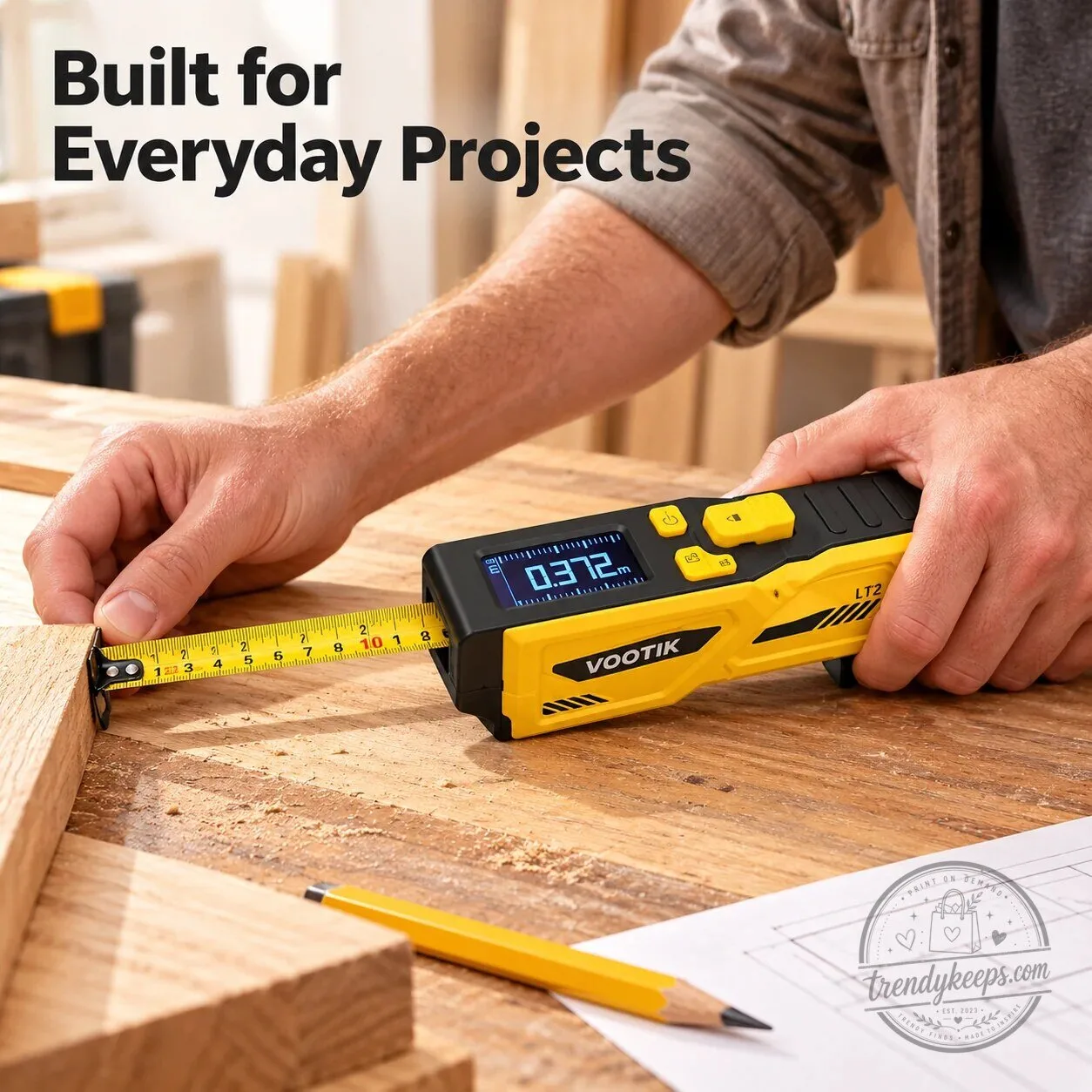 Digital Laser Tape Measure for Home Workshop Projects and Everyday Measuring 28 Digital Laser Tape Measure for Home Workshop Projects and Everyday Measuring