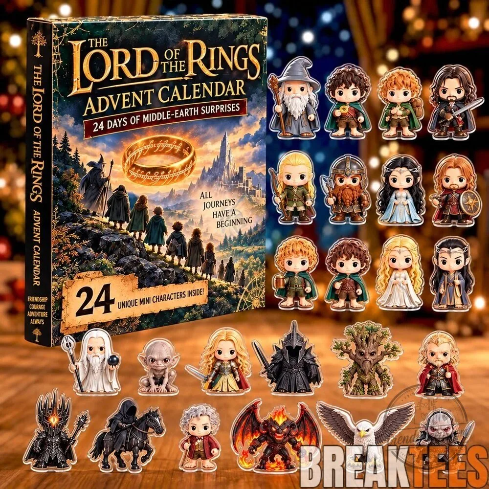 Lord of the Rings Middle-Earth 24 Day Countdown Advent Calendar Collectible 2D