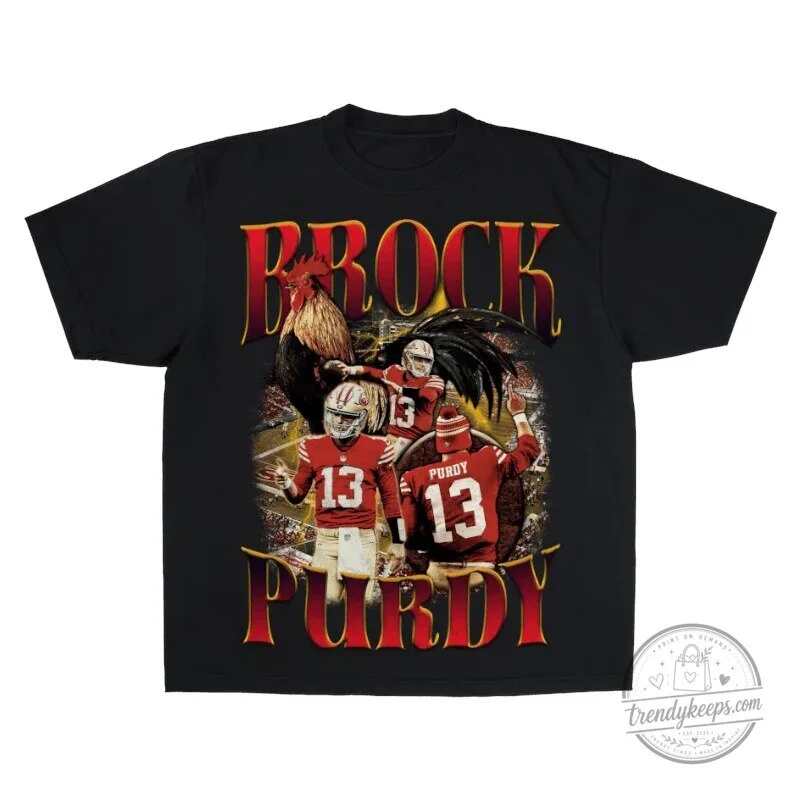 Brock Purdy Big Quarterback Energy San Francisco 49ers Football T-Shirt