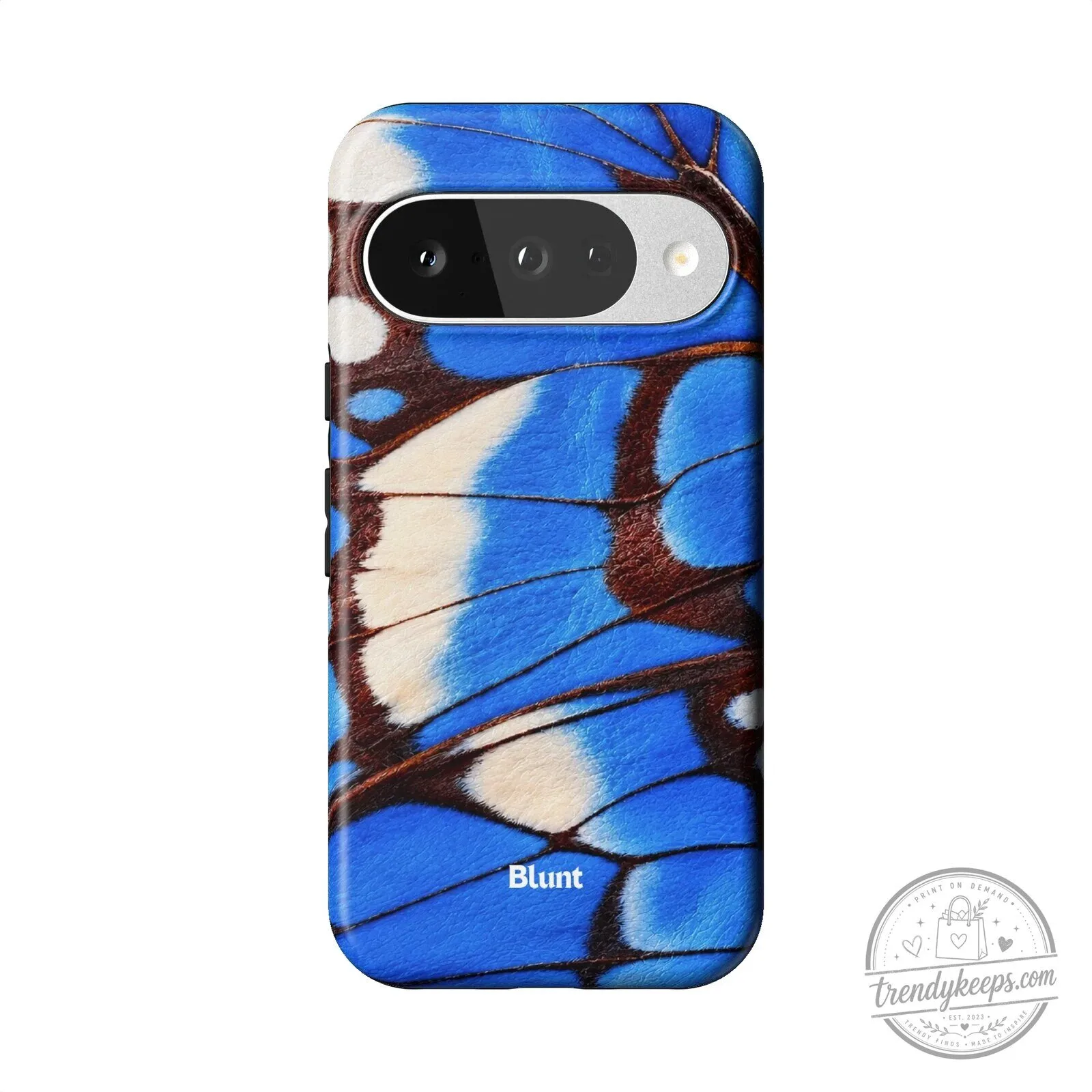 Blue Morpho Butterfly Wing Pixel Phone Case 13 Blue Morpho Butterfly Wing Pixel Phone Case