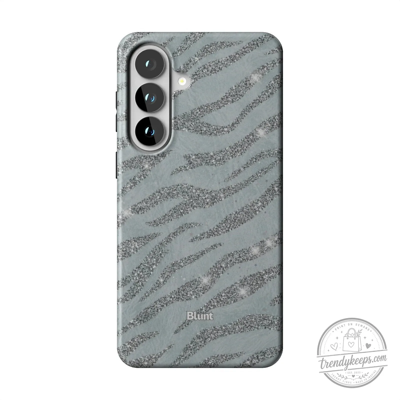 Silver Glitter Zebra Print Pattern Samsung Galaxy S23 Ultra Phone Case 16 Silver Glitter Zebra Print Pattern Samsung Galaxy S23 Ultra Phone Case