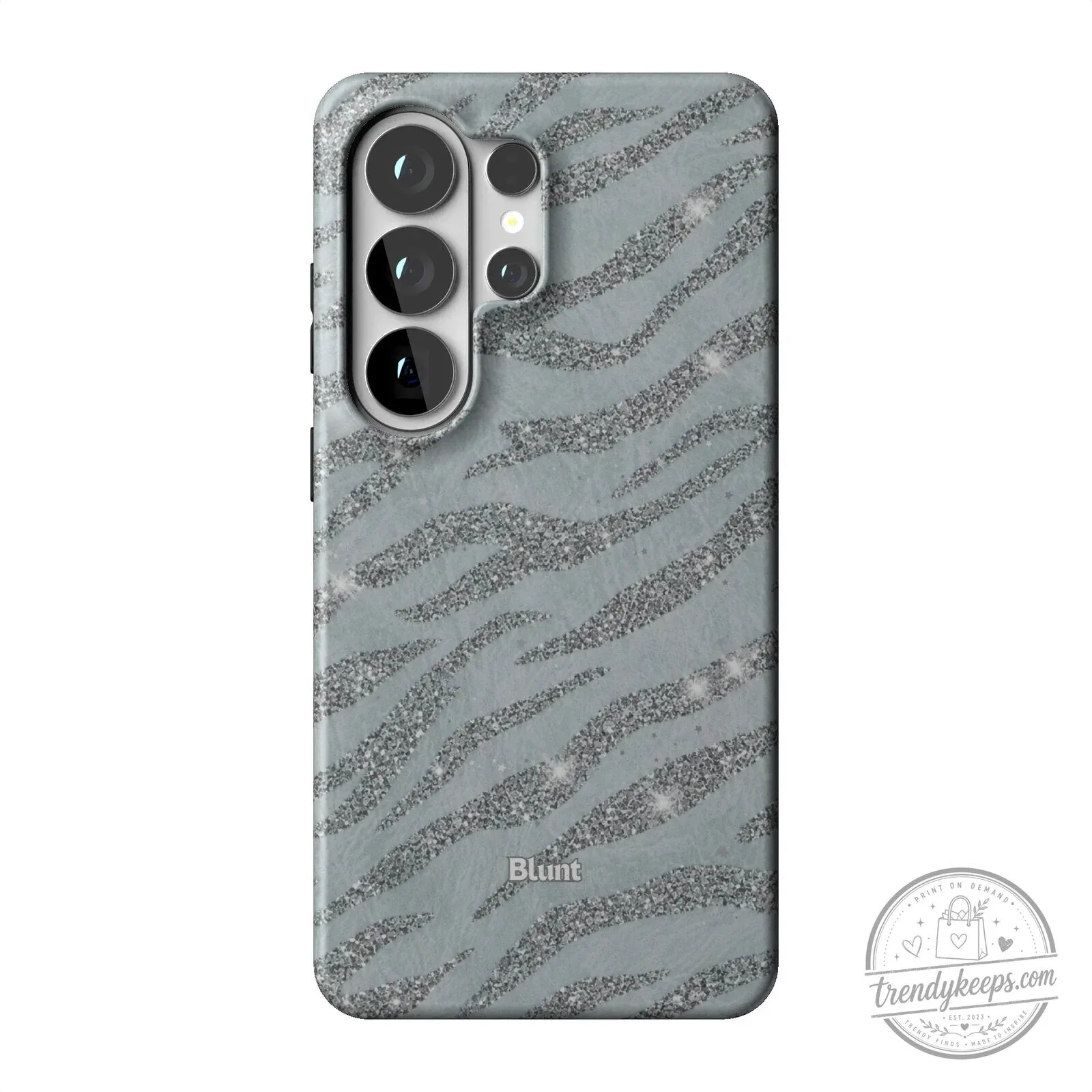 Silver Glitter Zebra Print Pattern Samsung Galaxy S23 Ultra Phone Case 17 Silver Glitter Zebra Print Pattern Samsung Galaxy S23 Ultra Phone Case