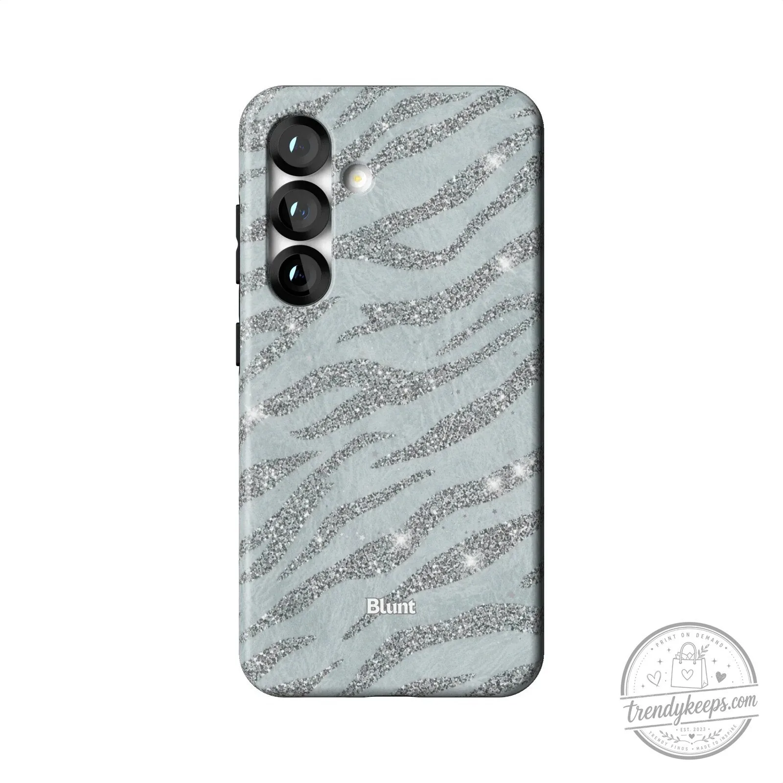 Silver Glitter Zebra Print Pattern Samsung Galaxy S23 Ultra Phone Case 18 Silver Glitter Zebra Print Pattern Samsung Galaxy S23 Ultra Phone Case