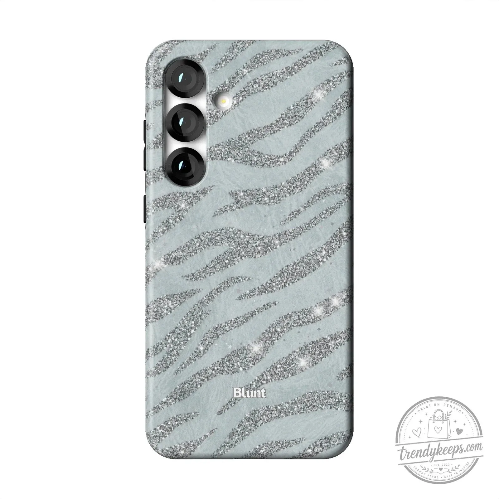 Silver Glitter Zebra Print Pattern Samsung Galaxy S23 Ultra Phone Case 19 Silver Glitter Zebra Print Pattern Samsung Galaxy S23 Ultra Phone Case