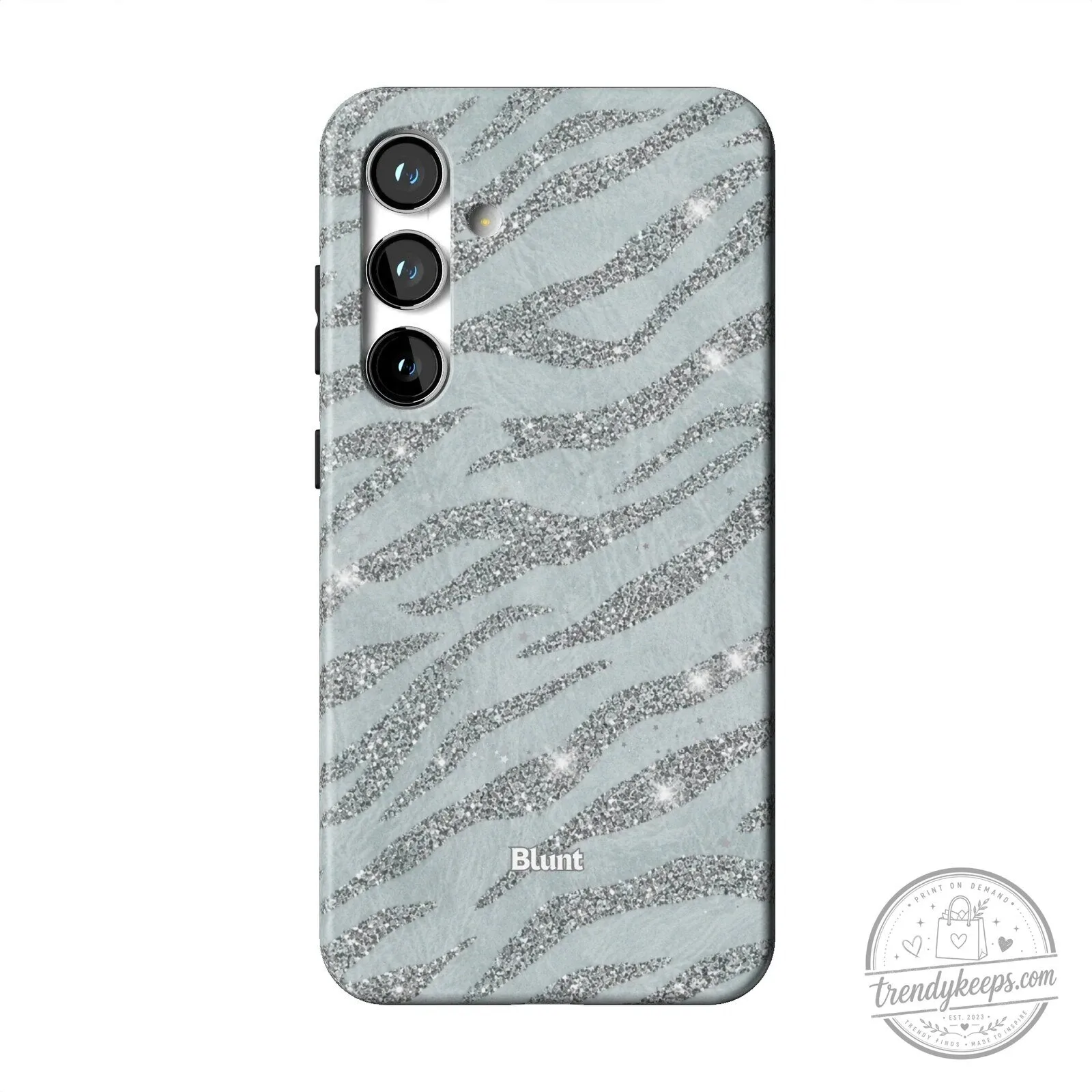 Silver Glitter Zebra Print Pattern Samsung Galaxy S23 Ultra Phone Case 22 Silver Glitter Zebra Print Pattern Samsung Galaxy S23 Ultra Phone Case